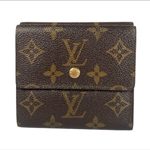Louis Vuitton Monogram Portefeiulle Elise Trifold Wallet